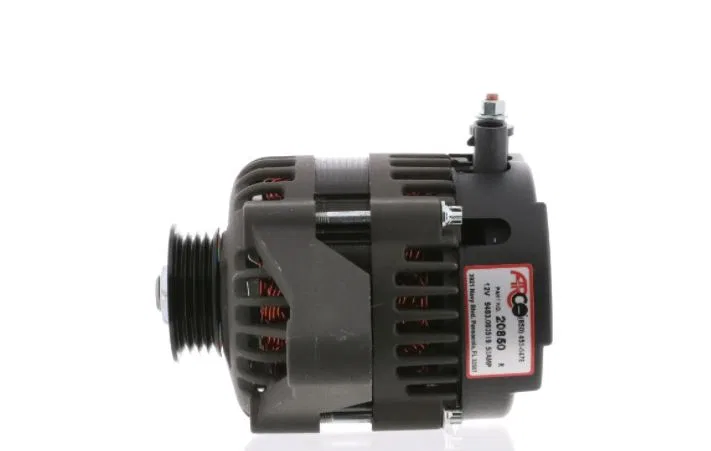 20850 – ARCO MARINE Alternator/ Generator, OE Replacement 12 Volt 50 Amps Multi-Groove Serpentine Belt Internal Fan M...